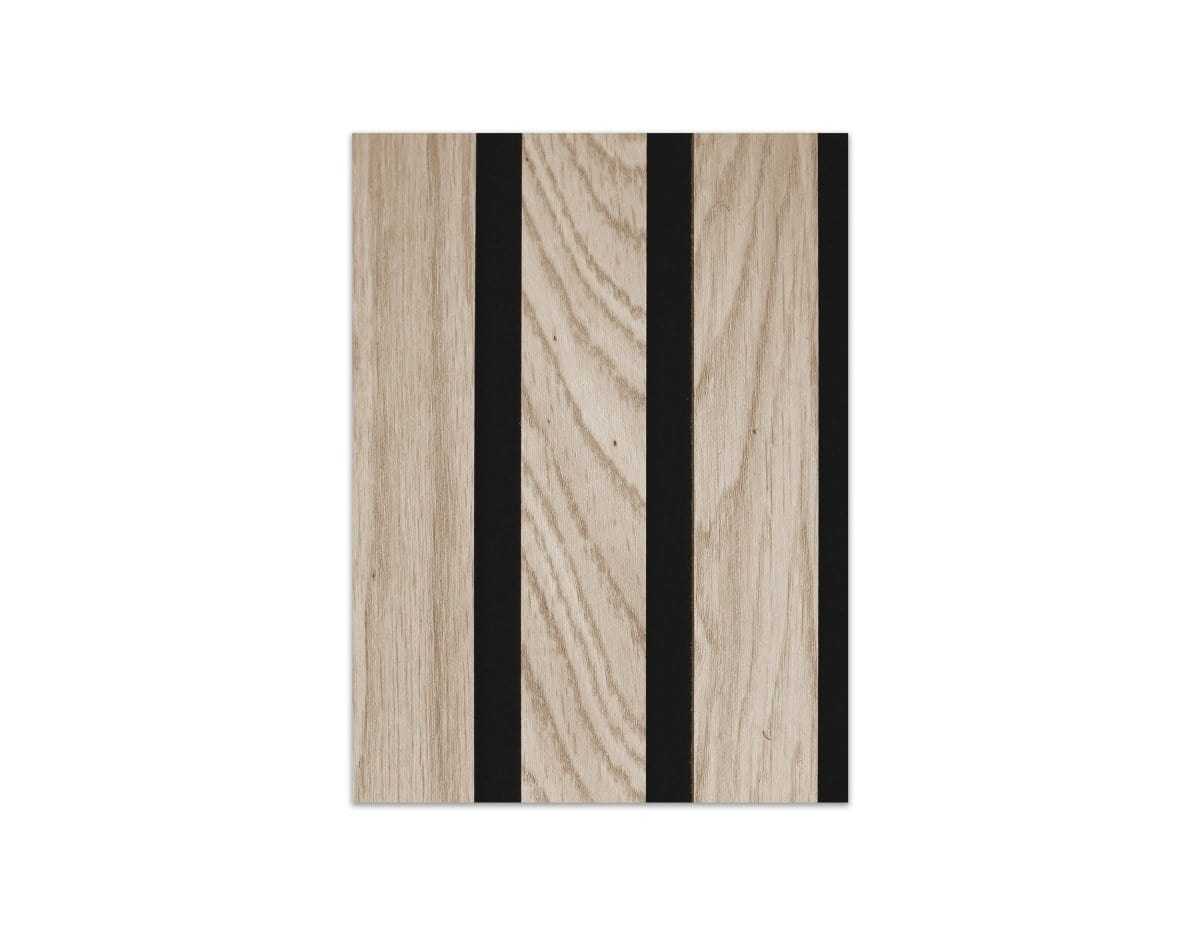 WACNH8.4WO365S3B-6X5SAMPLE Wallplanks Acoustic Wallpllanks Sample 6&quot; X 5&quot; Acoustic Wall Collection: Natural Harmony Oak