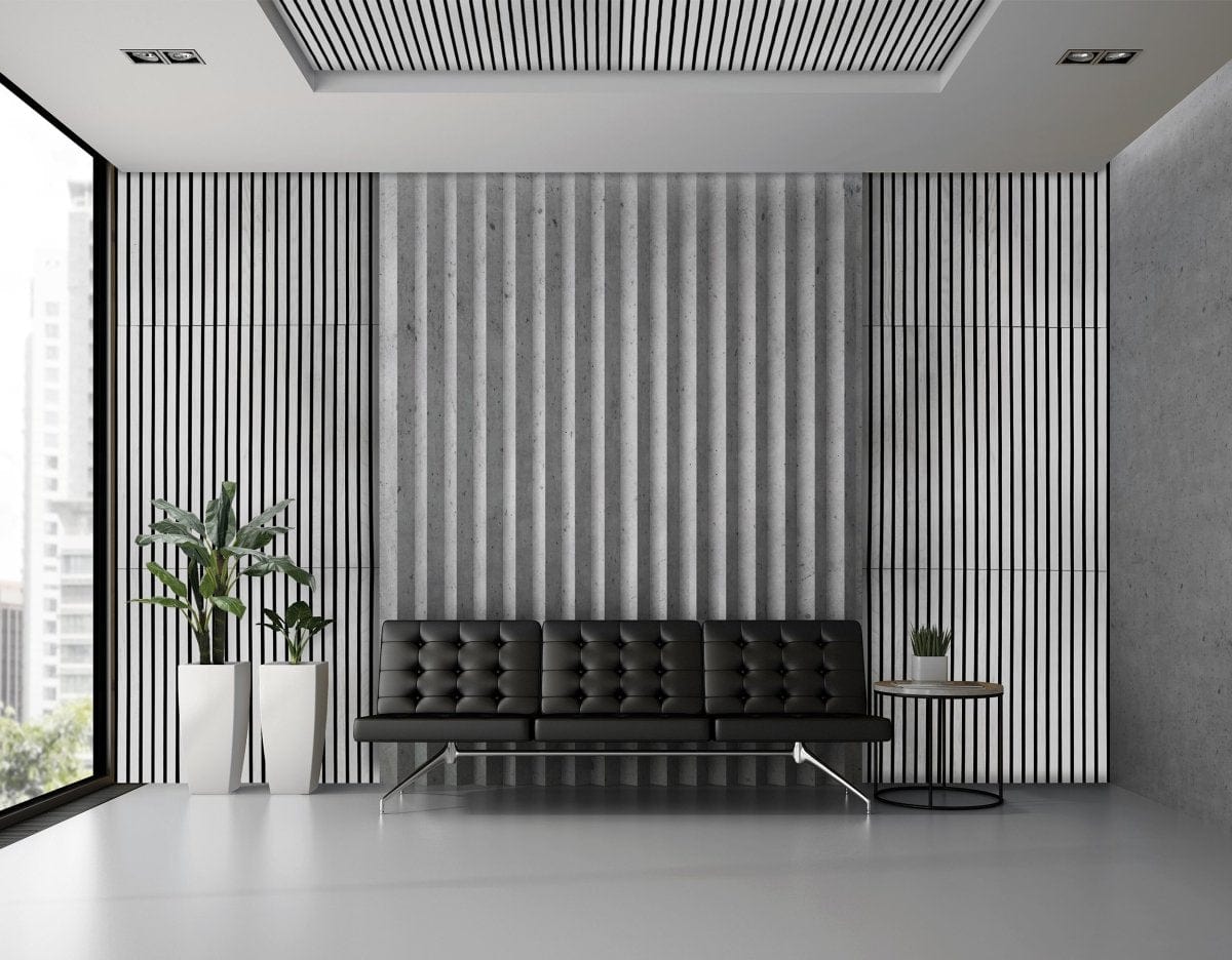 Wallplanks Acoustic Wallpllanks Acoustic Wall Collection: White Nocturne Oak