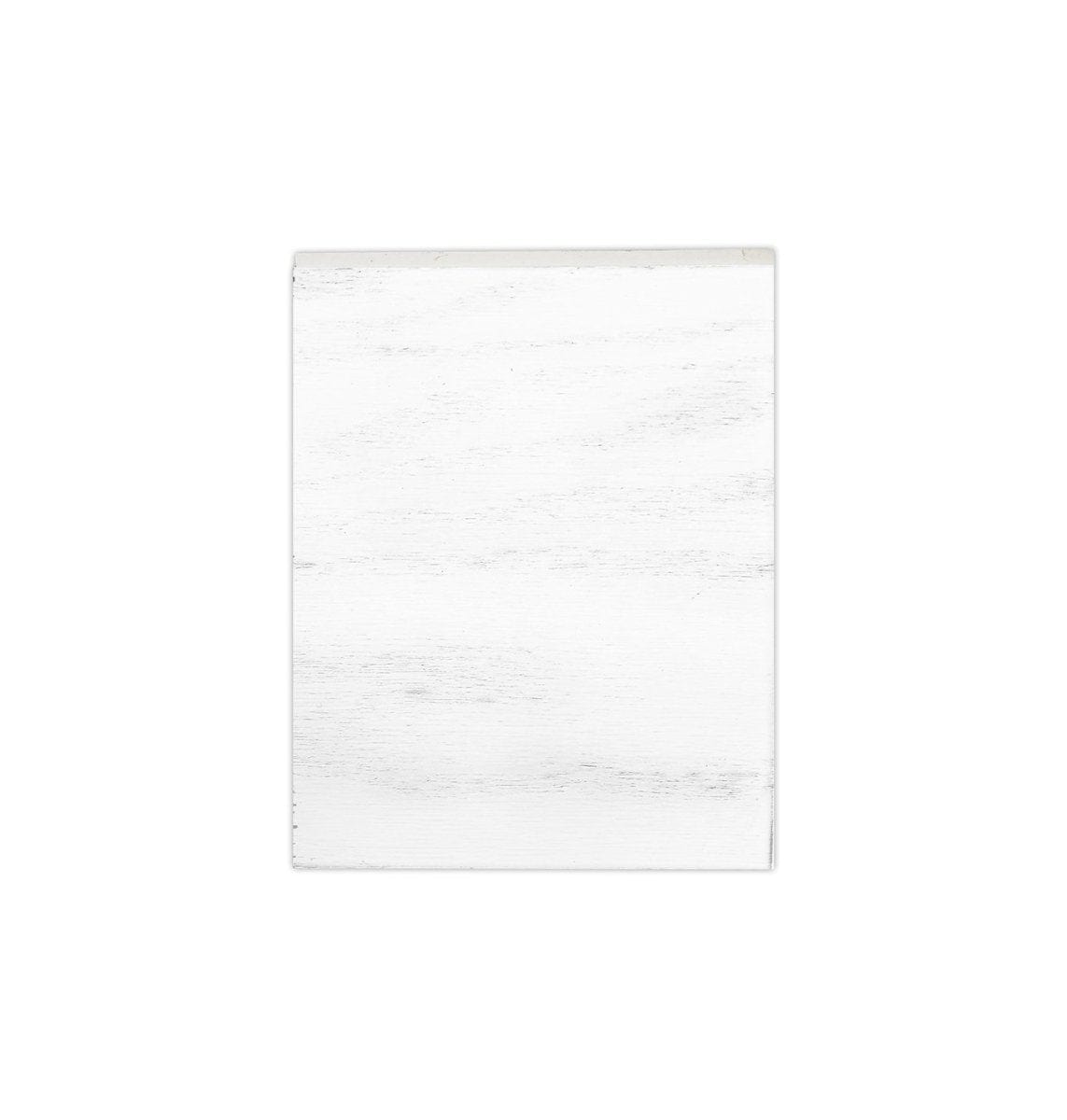 WL6X5SAMPAW Wallplanks Classic Shiplap Cartons Sample 6" X 5" Antique White Woodland Shiplap Plank