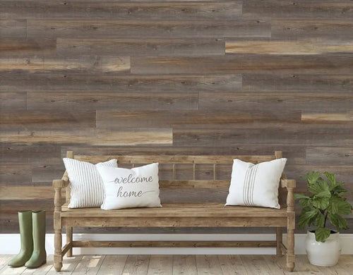 Rustic Originals Real Wood Easy Install Wall Panels - Backcountry (20 Sq. Ft.)