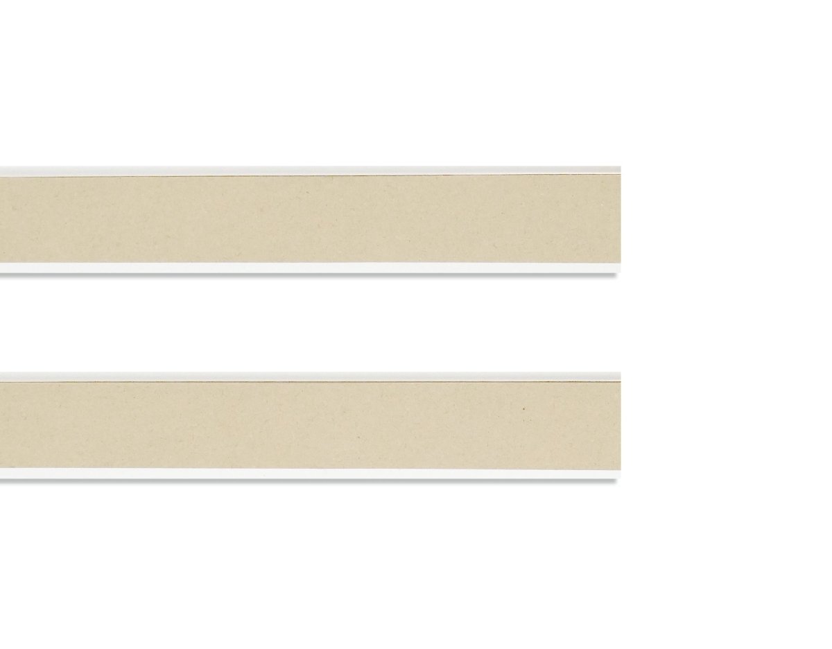 Cape Classic Nickel Gap Shiplap Peel & Stick Wood Wallplank™ Trims - Pure White - Wallplanks