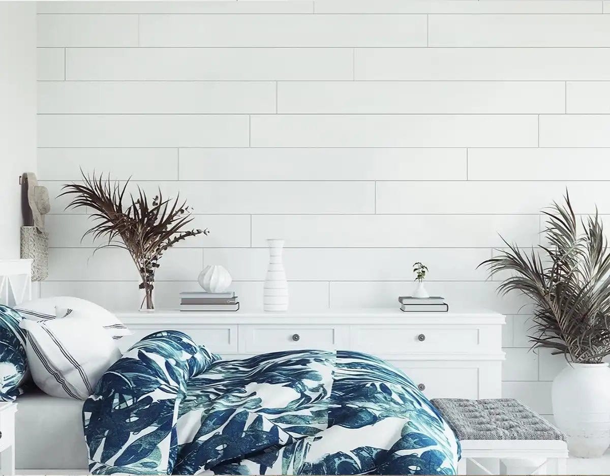 Wallplanks Classic Shiplap Cartons Classic Shiplap: Pure White