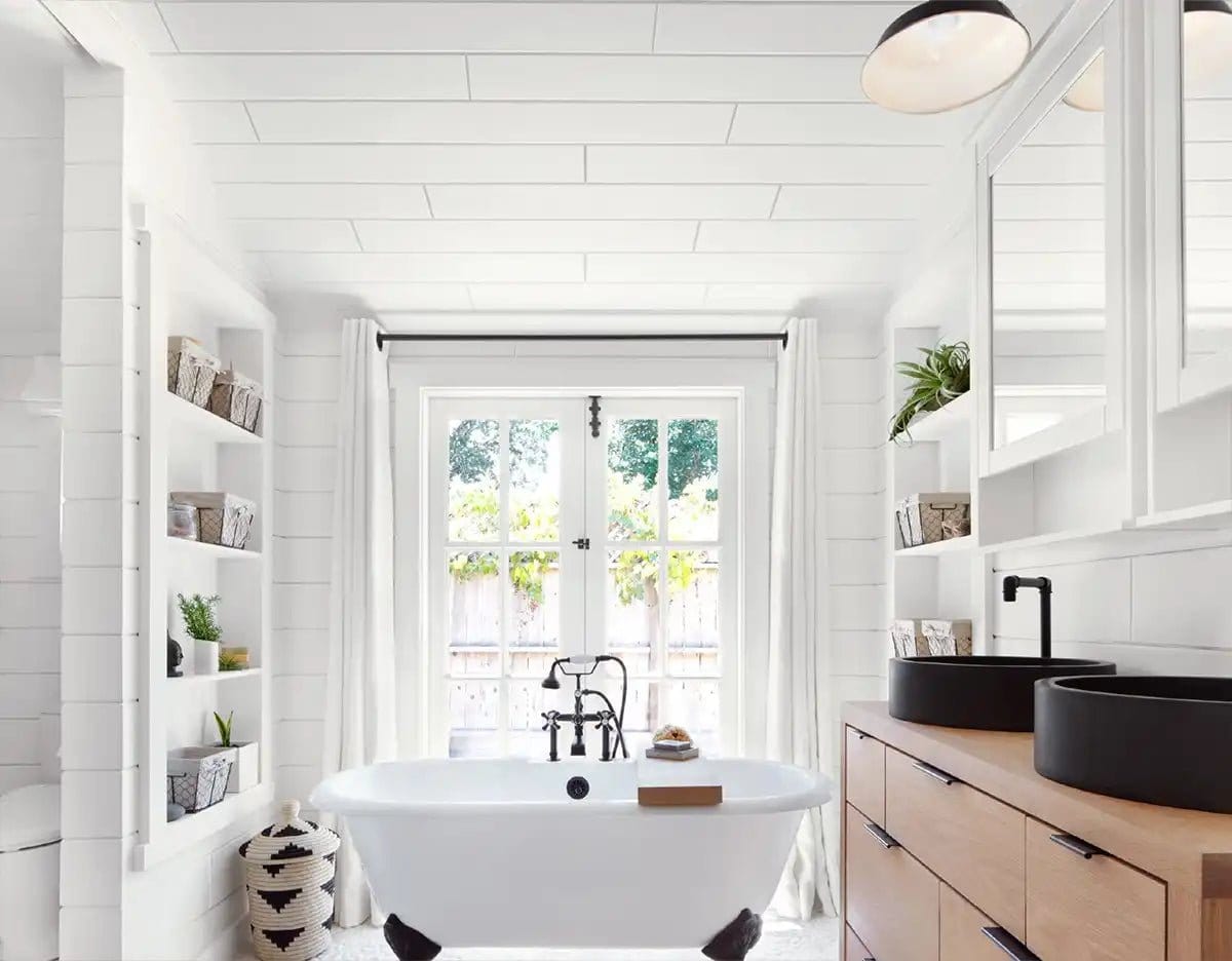 Wallplanks Classic Shiplap Cartons Classic Shiplap: Pure White