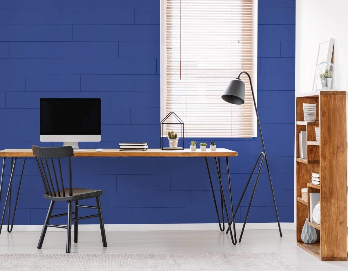 Wallplanks Classic Shiplap Cartons Classic Shiplap: Royal Blue