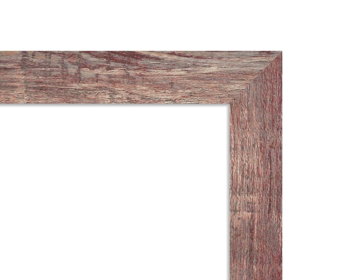 Odyssey Reclaimed Print Peel & Stick Wood Wallplanks™ Trims - Aphrodite Red - Wallplanks