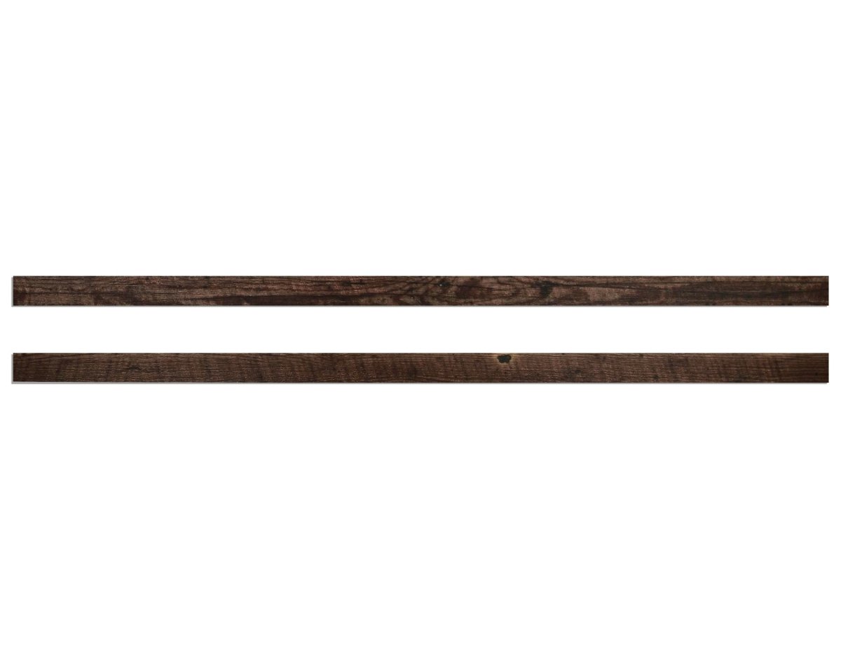 Odyssey Reclaimed Print Peel & Stick Wood Wallplanks™ Trims - Apollo Brown - Wallplanks