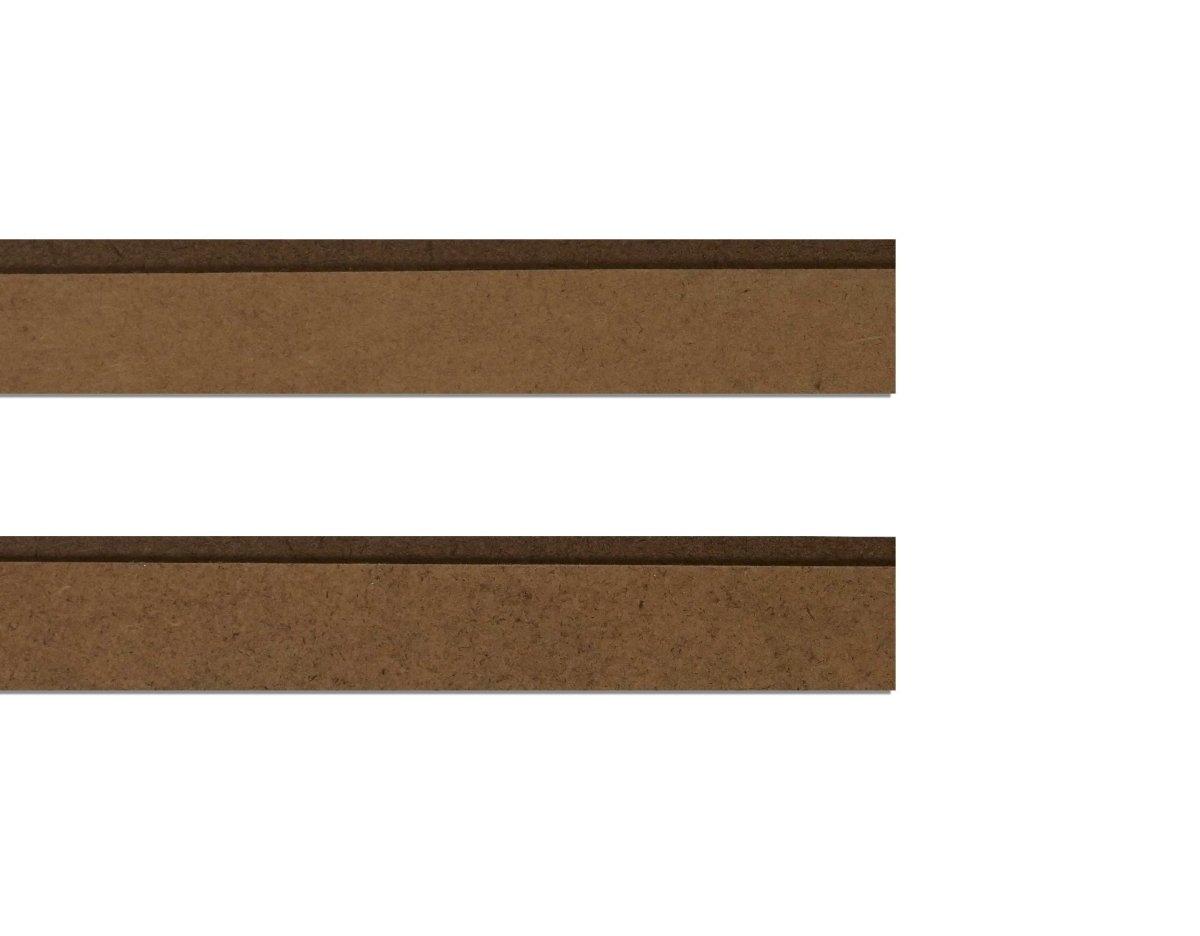 Odyssey Reclaimed Print Peel & Stick Wood Wallplanks™ Trims - Iris Grey & Brown - Wallplanks
