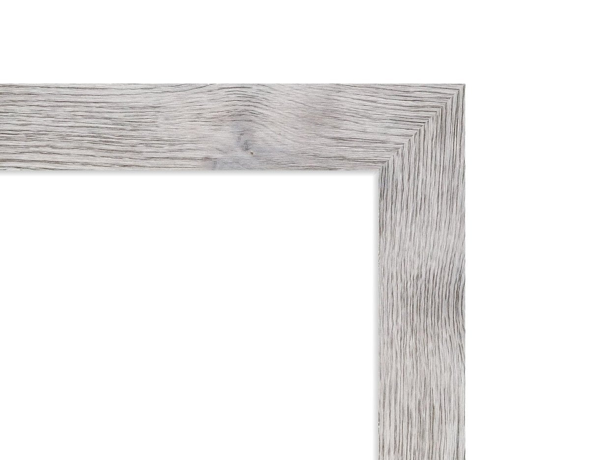 Odyssey Reclaimed Print Peel & Stick Wood Wallplanks™ Trims - Mercury Grey - Wallplanks