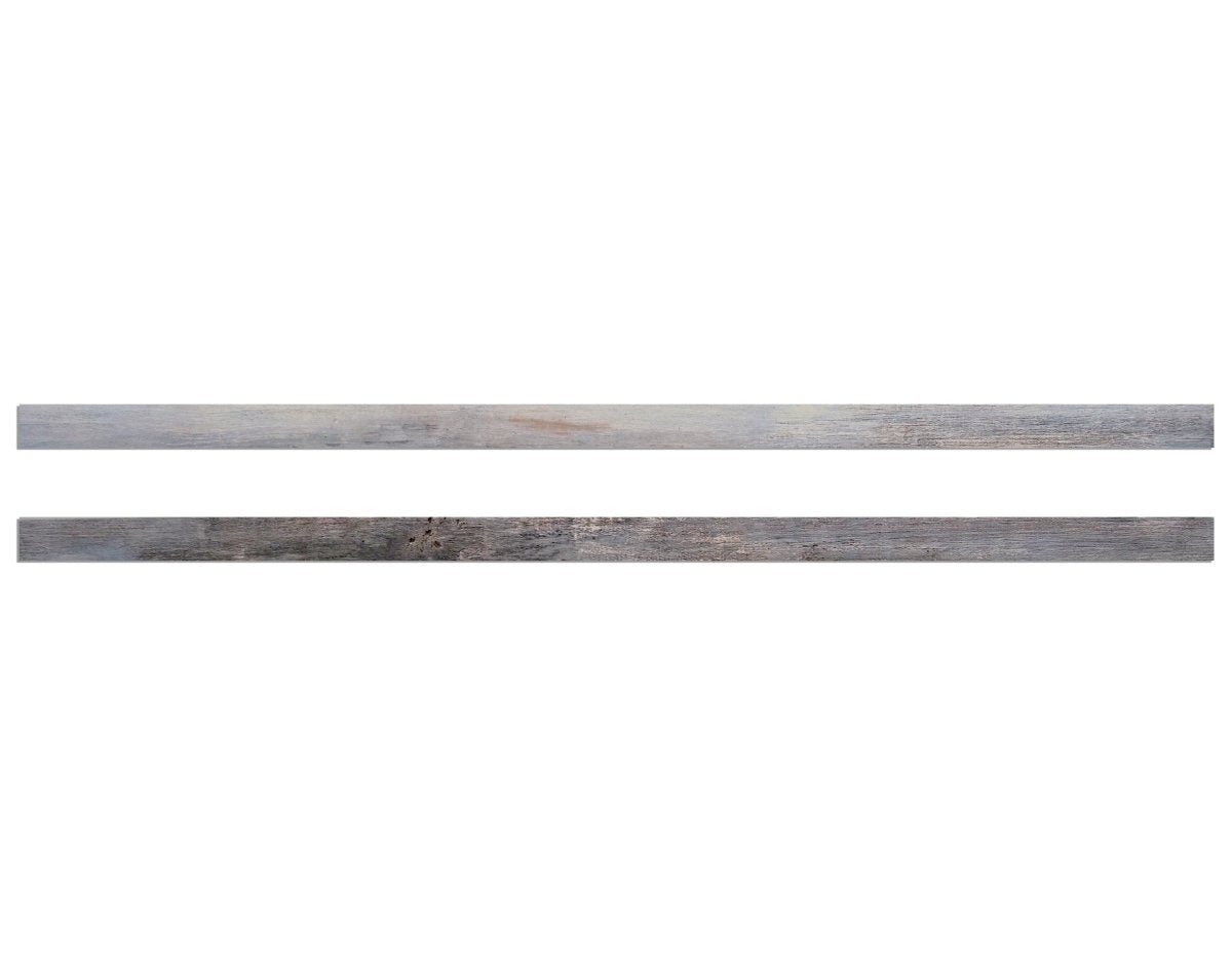 Odyssey Reclaimed Print Peel & Stick Wood Wallplanks™ Trims - Nyx Blue - Wallplanks