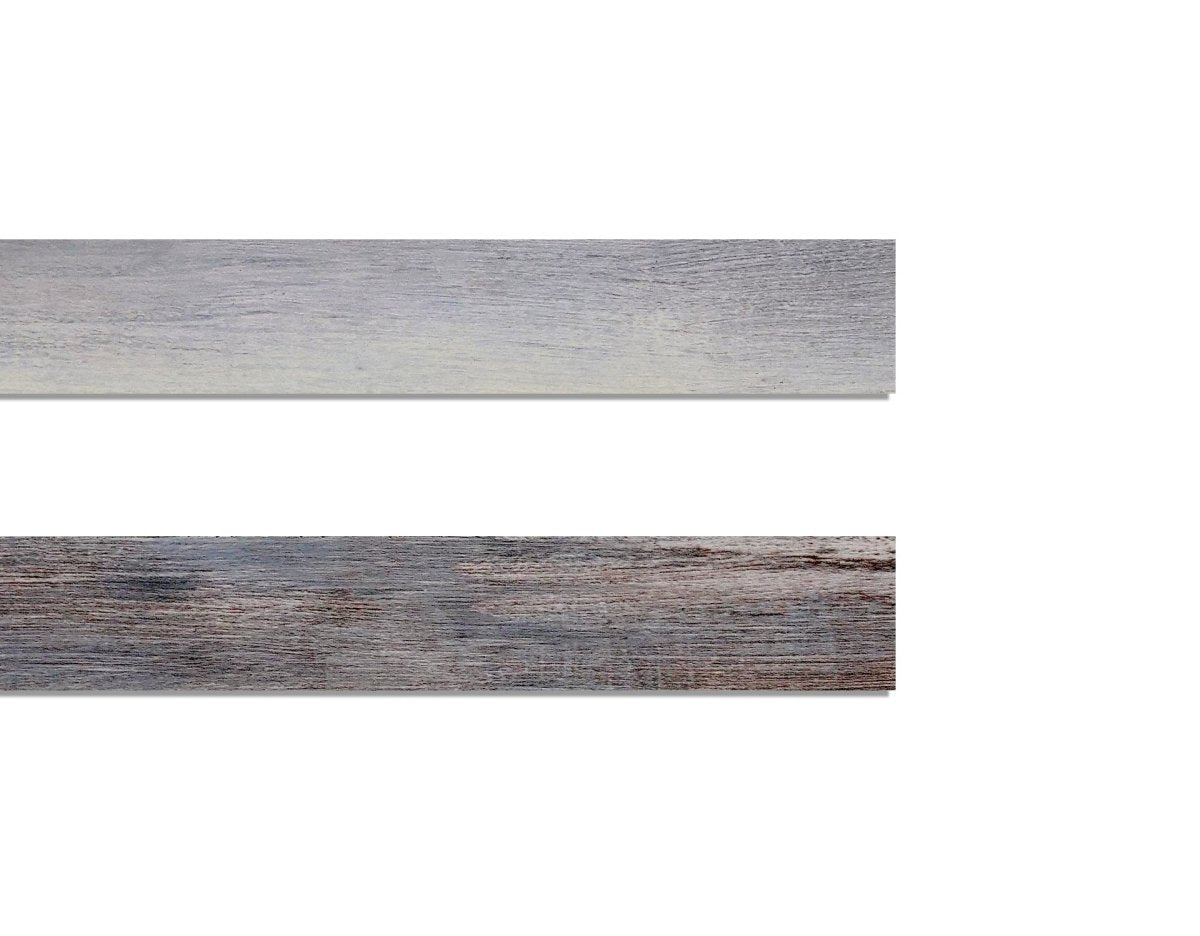 Odyssey Reclaimed Print Peel & Stick Wood Wallplanks™ Trims - Nyx Blue - Wallplanks