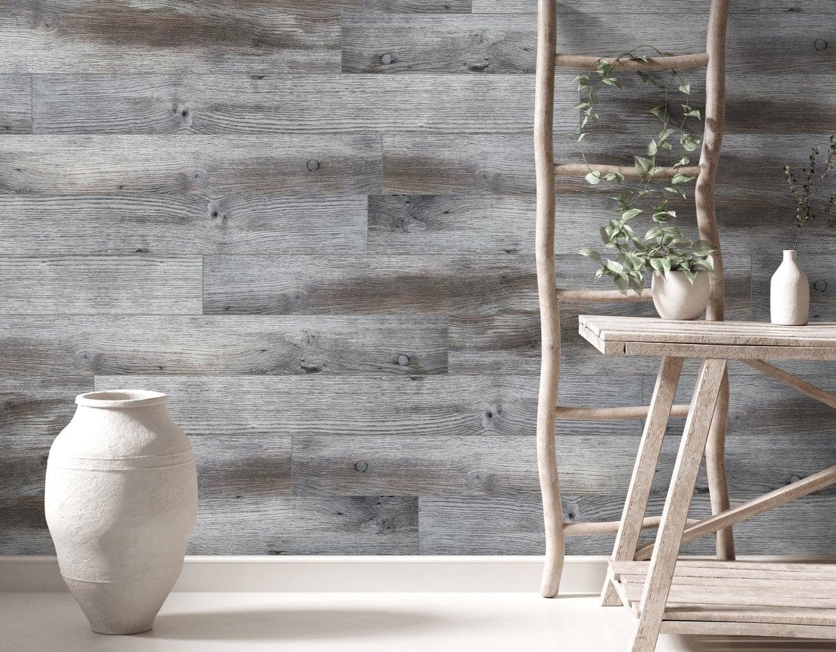 WROMG3-0NA864S1A Wallplanks Reclaimed Odyssey Carton (29.4 sq.ft) 3mm thick Reclaimed Odyssey: Mercury Greywash
