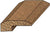 FTFCTSSTH48 From The Forest, LLC Click & Tap VacuuBond 48" Overlap Threshold Molding Sandstone Click & Tap Floor & Wallplank - VacuuBond  Plank