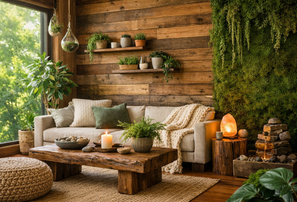 The Sensory Home: Using Wood Planks for Biophilic Design and Wellness