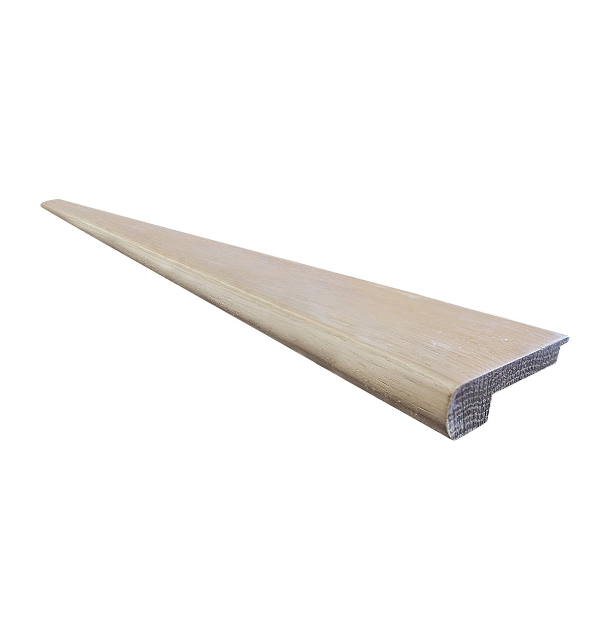 3/8" Flush Stair Nose Molding Clay White Oak
