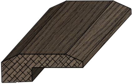 3/8" Threshold Molding Wake White Oak