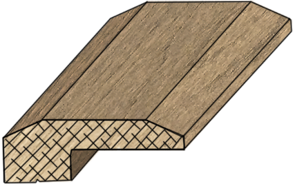 3/8" Threshold Molding Wake White Oak