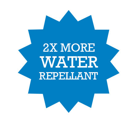 2 times water repellant