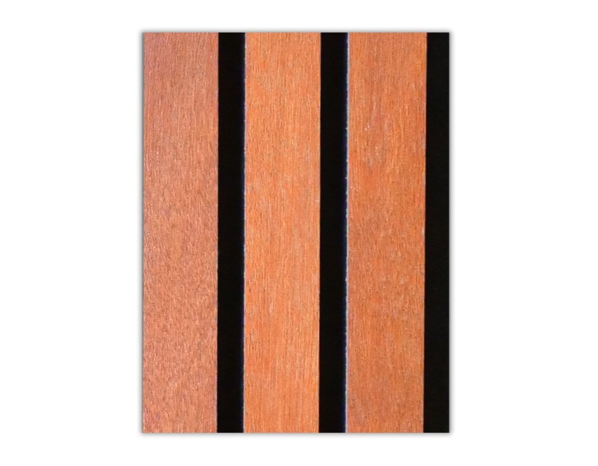 WPAWENMH-6X5SAMPLE Wallplanks Acoustic Wallpllanks Sample 6&quot; X 5&quot; Acoustic Wall Collection: Encore Mahogany