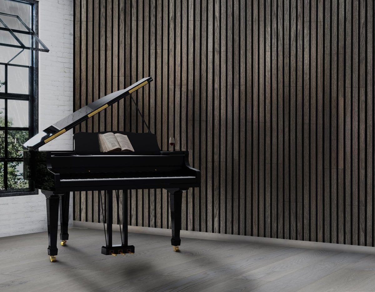 Wallplanks Acoustic Wallpllanks Acoustic Wall Collection: Grey Largo Oak