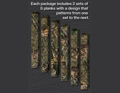 Be Outdoors Mossy Oak® WallPlanks™ - Country DNA Carton (20 Sq.Ft.) - Wallplanks
