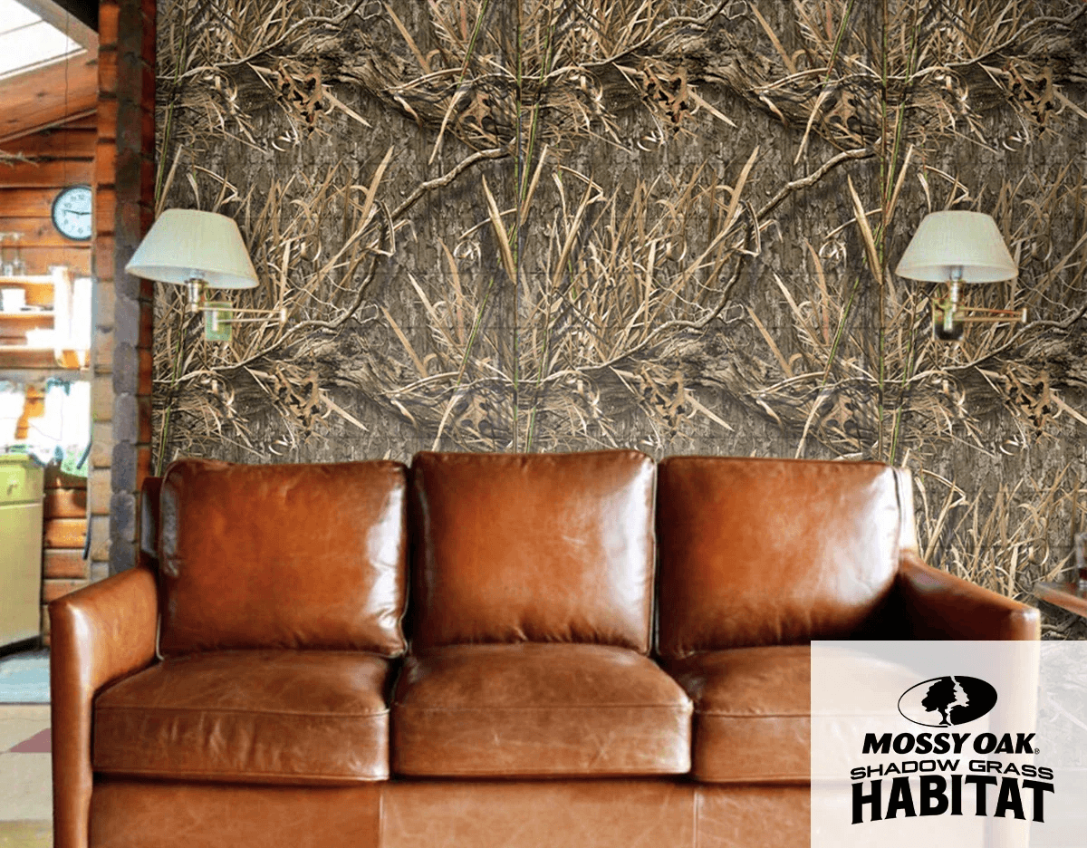 Be Outdoors Mossy Oak® WallPlanks™ - Shadow Grass Habitat Carton (20 Sq.Ft.) - Wallplanks