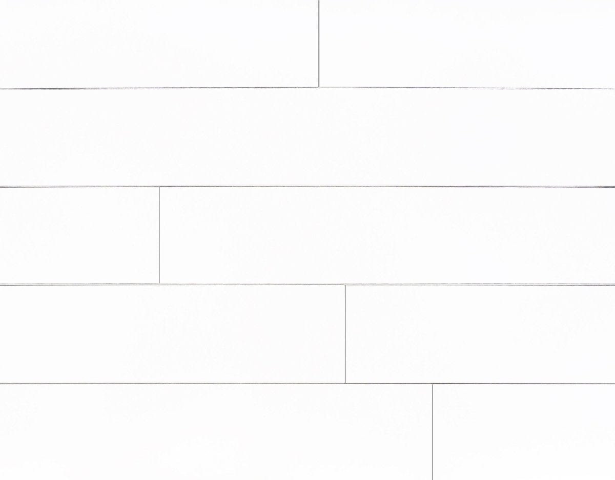 Cape Classic Paintable Nickel Gap Shiplap Peel & Stick Wallplanks™ - Classic White Carton (26.4 Sq.Ft.) - Wallplanks