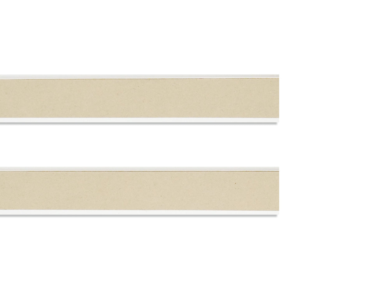 Cape Classic Paintable Nickel Gap Wood Shiplap Trims - Classic White