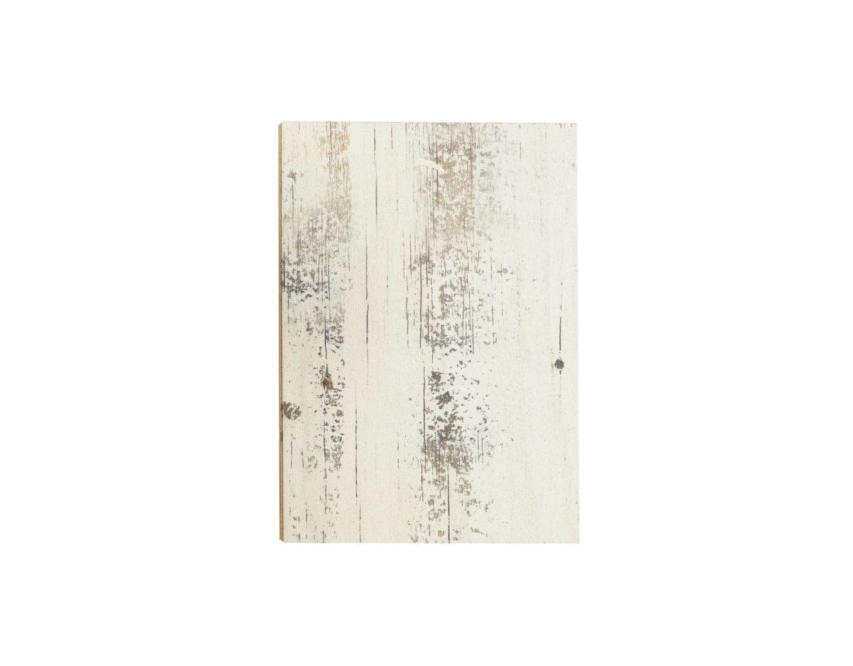 WP6X5SAMFWRO Wallplanks Hardwood Cartons Sample 6" X 5" Farmhouse White Originals Hardwood Plank
