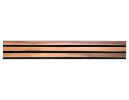 Wallplanks Baritone Walnut Full Board: Acoustic Wall Planks