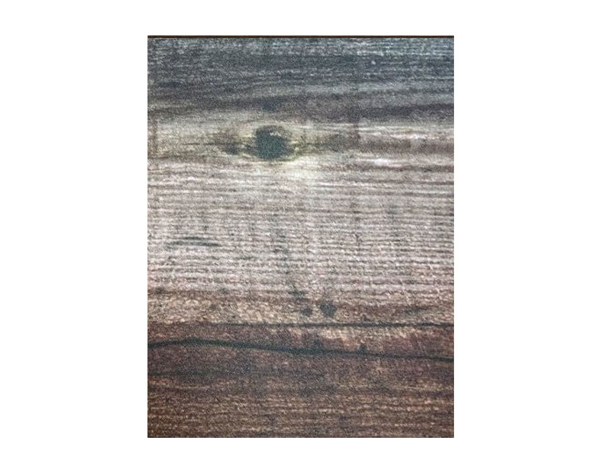 Odyssey Reclaimed Print Peel &amp; Stick Wood Wallplanks™ 6&quot; Individual Sample - Apollo Brown - Wallplanks