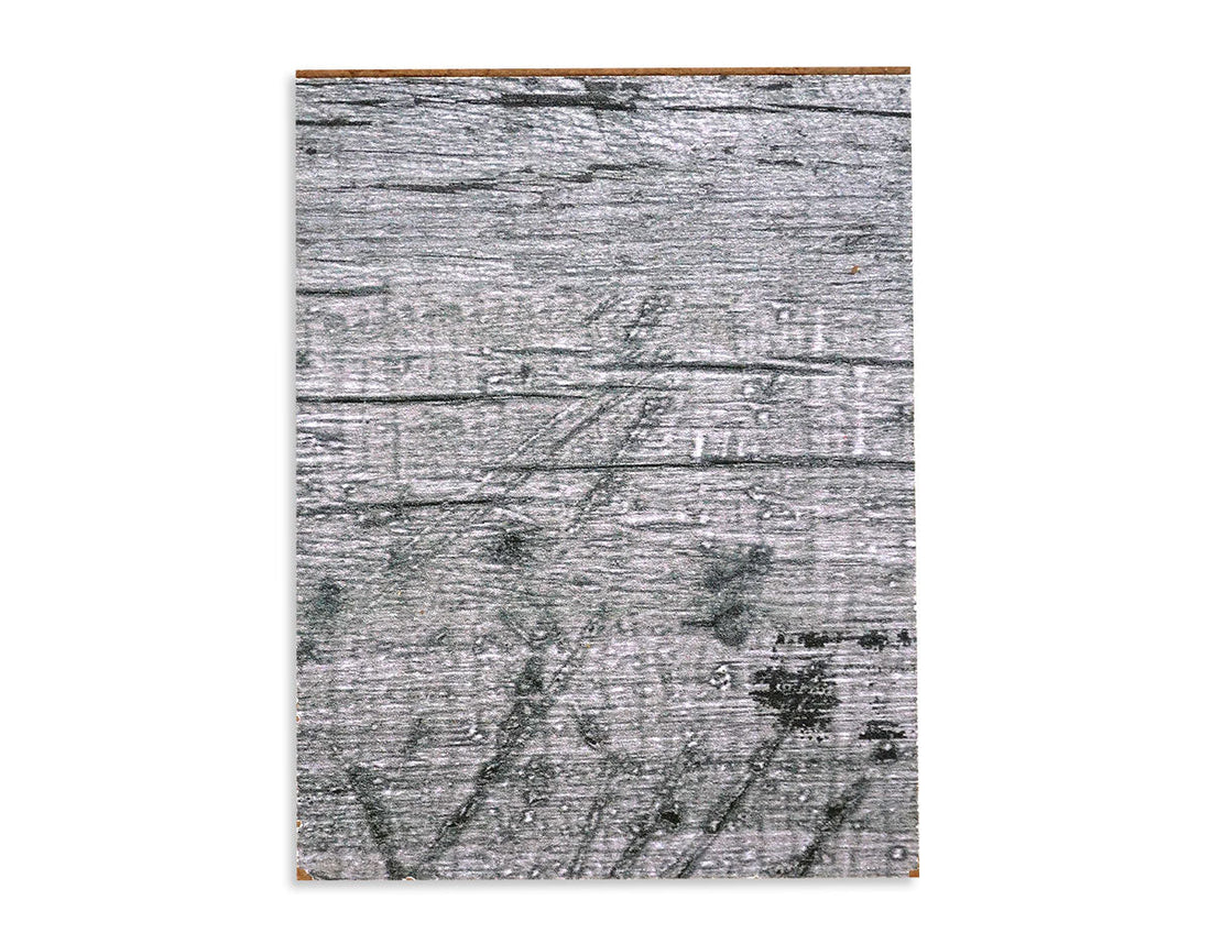 Odyssey Reclaimed Print Peel &amp; Stick Wood Wallplanks™ 6&quot; Individual Sample - Athena Grey - Wallplanks
