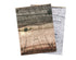 Odyssey Reclaimed Print Peel & Stick Wood Wallplanks™ 6" Individual Sample - Iris Grey & Brown - Wallplanks