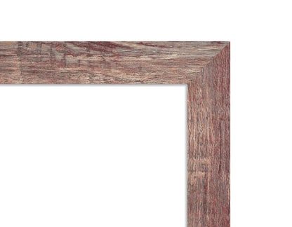 Odyssey Reclaimed Print Peel &amp; Stick Wood Wallplanks™ Trims - Aphrodite Red - Wallplanks