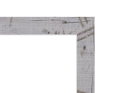 Odyssey Reclaimed Print Peel &amp; Stick Wood Wallplanks™ Trims - Luna Grey - Wallplanks