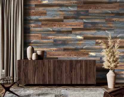 HDFPRINTRE-ROAB-N Wallplanks Reclaimed Odyssey Carton (25.2sq.ft.) Reclaimed Odyssey: Apollo Brown