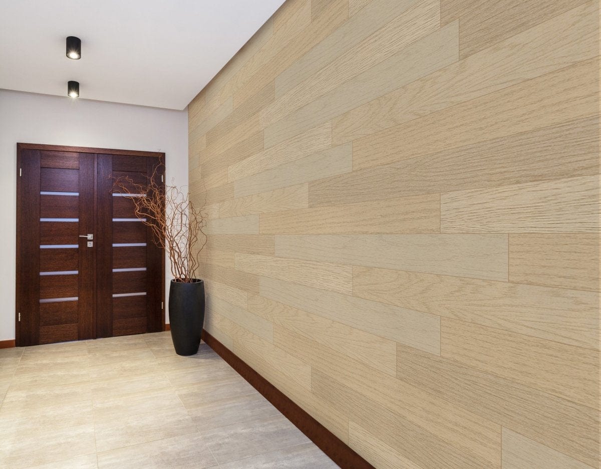 From The Forest, LLC Click & Tap VacuuBond Riverbank Click & Tap Floor & Wallplank - VacuuBond