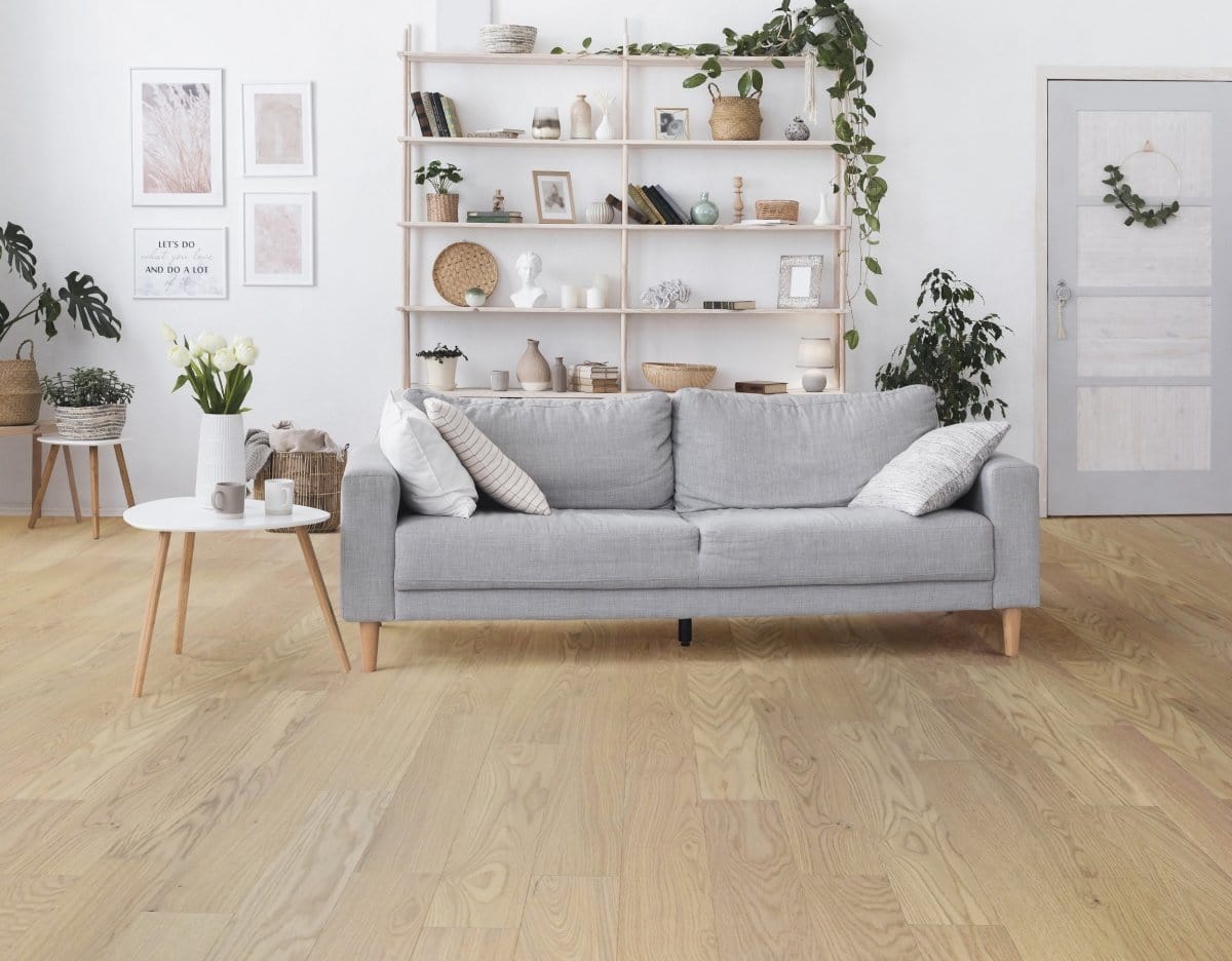 From The Forest, LLC Click & Tap VacuuBond Riverbank Click & Tap Floor & Wallplank - VacuuBond