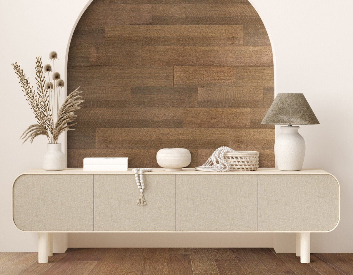 From The Forest, LLC Click & Tap VacuuBond Sandstone Click & Tap Floor & Wallplank - VacuuBond  Plank