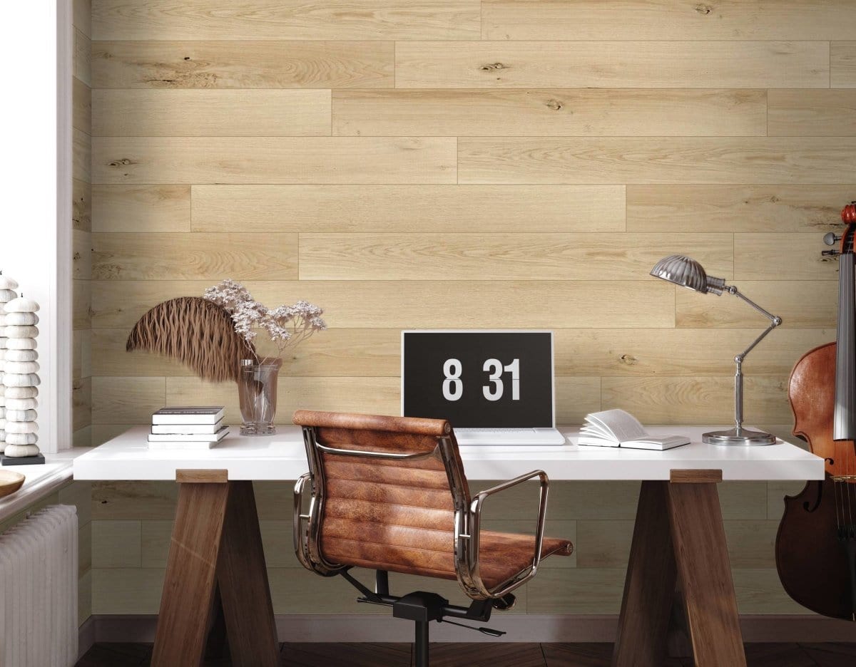 Wallplanks Hardwood Cartons Unfinished Raw White Oak Originals Hardwood Plank- DIY